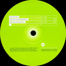 Load image into Gallery viewer, Roni Size / Reprazent : Who Told You (10", Promo)
