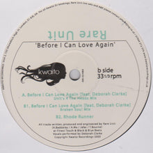 Load image into Gallery viewer, Rare Unit : Before I Can Love Again (12&quot;)
