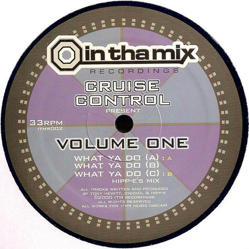 Onionz & Tony : Cruise Control Volume One (12