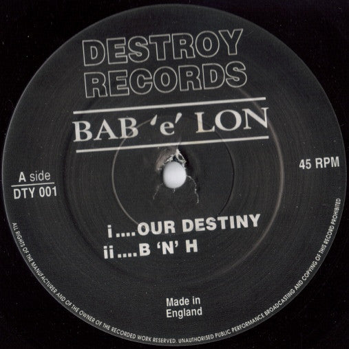 Bab 'e' Lon* : Our Destiny (12