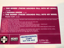 Load image into Gallery viewer, Kenny "Dope" Gonzalez Presents The Bucketheads : The Bomb! (These Sounds Fall Into My Mind) (12", ASC)
