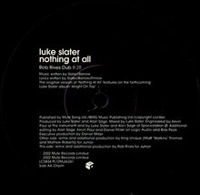 Load image into Gallery viewer, Luke Slater : Nothing At All (12", Promo)
