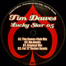 Load image into Gallery viewer, Tim Dawes : Lucky Star 05 (12&quot;, Ltd, Promo)
