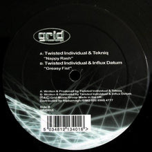 Load image into Gallery viewer, Twisted Individual / Tekniq / Influx Datum : Nappy Rash / Greasy Fist (12")
