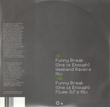 Load image into Gallery viewer, Orbital : Funny Break (One Is Enough) (12&quot;, Single)
