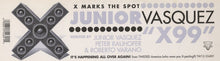 Load image into Gallery viewer, Junior Vasquez : X '99 (12")

