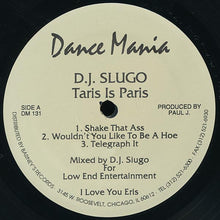 Load image into Gallery viewer, DJ Slugo : Taris Is Paris (12")
