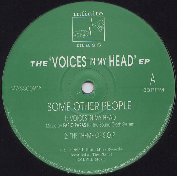 Some Other People : The 'Voices In My Head' EP (12