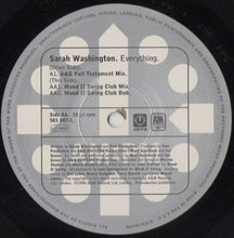 Load image into Gallery viewer, Sarah Washington : Everything (A&amp;G / Mood II Swing Mixes) (12&quot;)
