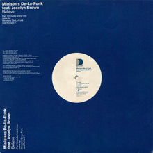 Load image into Gallery viewer, Ministers De-La-Funk Feat. Jocelyn Brown : Believe (Part 1) (12&quot;)
