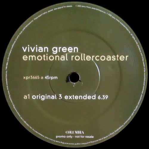 Vivian Green : Emotional Rollercoaster (12