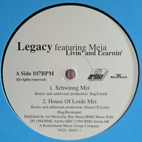 Legacy* Featuring Meja : Livin' & Learnin' (12