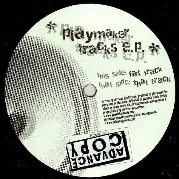 Playmaker : Tracks E.P. (12