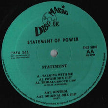 Load image into Gallery viewer, Statement (5) / Master K : Statement Of Power (12", Ltd, Promo)

