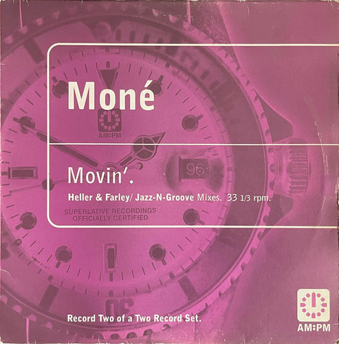 Moné : Movin' (Heller & Farley / Jazz-N-Groove Mixes) (12