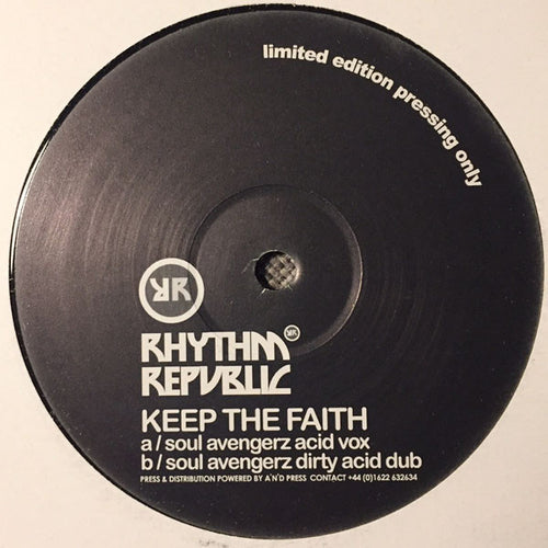 Rhythm Republic : Keep The Faith (12