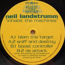 Load image into Gallery viewer, Neil Landstrumm : Inhabit The Machines (12")
