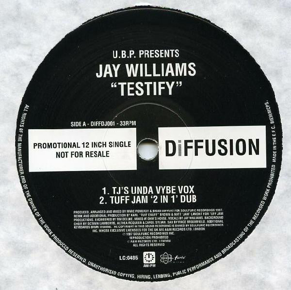 Jay Williams : Testify (12