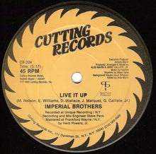 Load image into Gallery viewer, Imperial Brothers : Live It Up (12")
