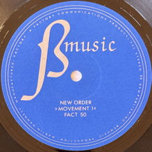 Load image into Gallery viewer, New Order : Movement (LP, Album, MPO)
