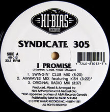 Load image into Gallery viewer, Syndicate 305 : I Promise (12&quot;)

