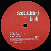 Load image into Gallery viewer, Jonah : Sssst...(Listen) (12")
