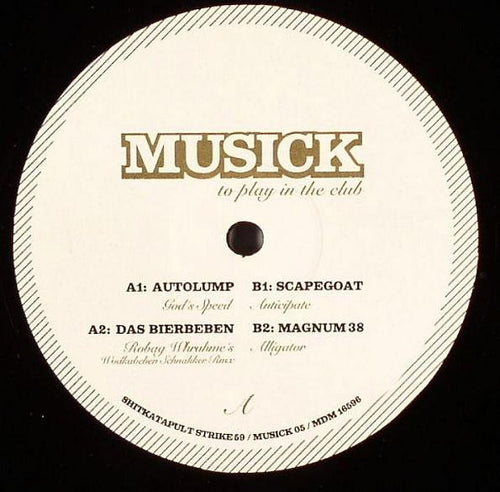 Various : Musick - To Play In The Club (12