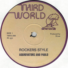 Load image into Gallery viewer, Aggrovators* And Pablo* / King Tubby : Rockers Style / Rockers Style Dubplate (10")
