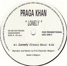 Load image into Gallery viewer, Praga Khan : Lonely (12", Promo)
