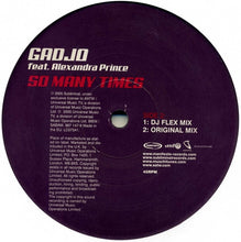 Load image into Gallery viewer, Gadjo Feat. Alexandra Prince : So Many Times (12")
