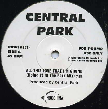Central Park (2) : All This Love That I'm Giving (12