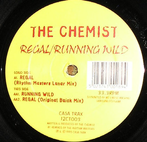 The Chemist : Regal / Running Wild (12