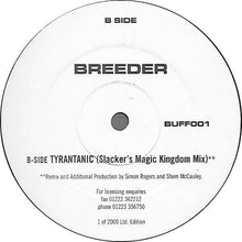 Load image into Gallery viewer, Breeder : New York FM / Tyrantanic (12", Ltd)
