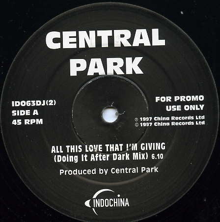 Central Park (2) : All This Love That I'm Giving (12