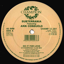 Load image into Gallery viewer, Subterrania Featuring Ann Consuelo : Do It For Love (12&quot;)
