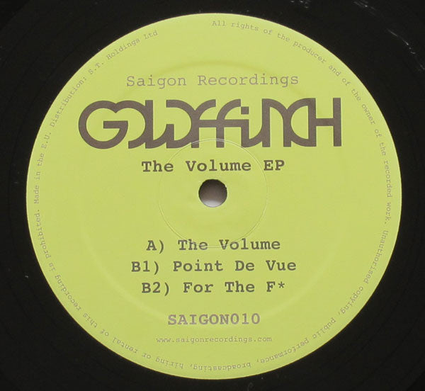 goldFFinch : The Volume EP (12