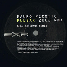 Load image into Gallery viewer, Mauro Picotto : Pulsar 2002 Rmx (12&quot;)
