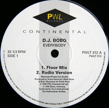 Load image into Gallery viewer, D.J. BoBo* : Everybody (12&quot;, Single)
