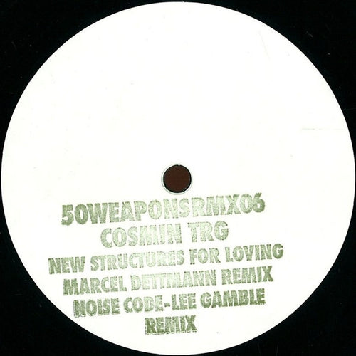 Cosmin TRG : New Structures For Loving (Marcel Dettmann Remix) / Noise Code (Lee Gamble Remix) (12