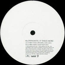 Load image into Gallery viewer, Ms. Dynamite : It Takes More (12&quot;)
