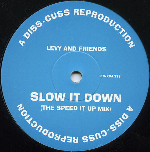 Levy And Friends : Slow It Down (12