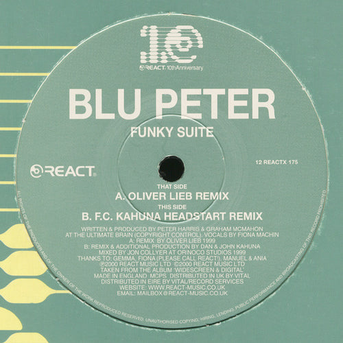 Blu Peter : Funky Suite (12