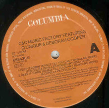 Load image into Gallery viewer, C + C Music Factory Featuring Q-Unique And Deborah Cooper : Keep It Comin&#39; (Dance Till You Can&#39;t Dance No More!) (12&quot;, Single)
