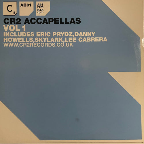Various : CR2 Accapellas Vol 1 (12