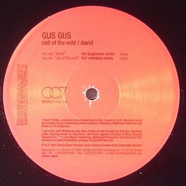 Gus Gus* : Call Of The Wild / David (12