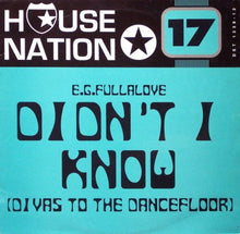 Load image into Gallery viewer, E.G. Fullalove : Didn&#39;t I Know (Divas To The Dancefloor) (12&quot;)
