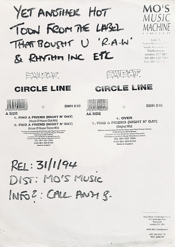 Circle Line : Find A Friend (Night N' Day) (12