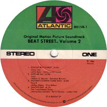 Load image into Gallery viewer, Various : Beat Street (Original Motion Picture Soundtrack Volume 2) (LP, Comp, SP )
