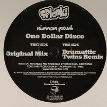 Load image into Gallery viewer, Simon Paul : One Dollar Disco (12&quot;)
