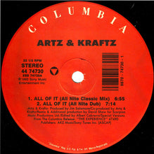 Load image into Gallery viewer, Artz &amp; Kraftz : All Of It (12&quot;)
